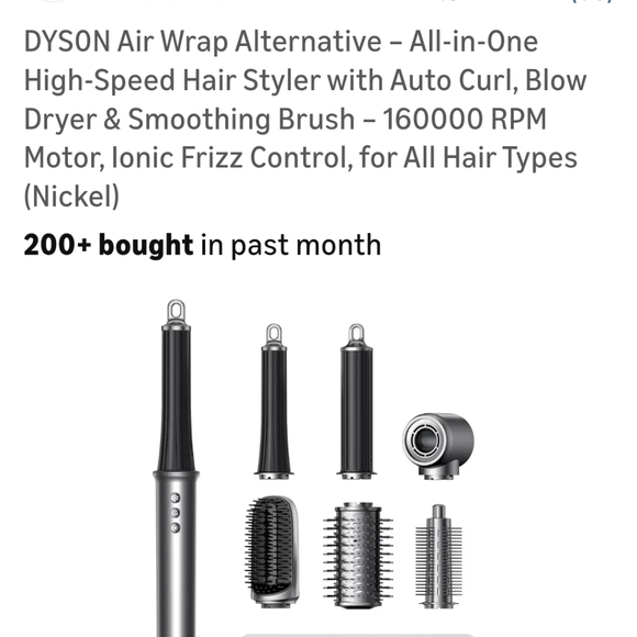🎅🤶🎄Dyson Alternative Multifunctional Styling Hair Dryer 6 in 1. - Picture 9 of 9